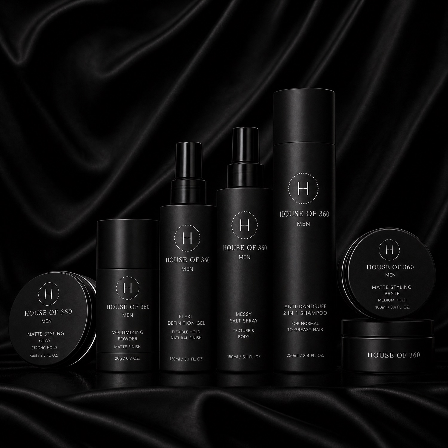 House of 360 Men styling collection
